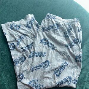 Coors Men’s Gray Lounge Pajama Pants XL 40-42
